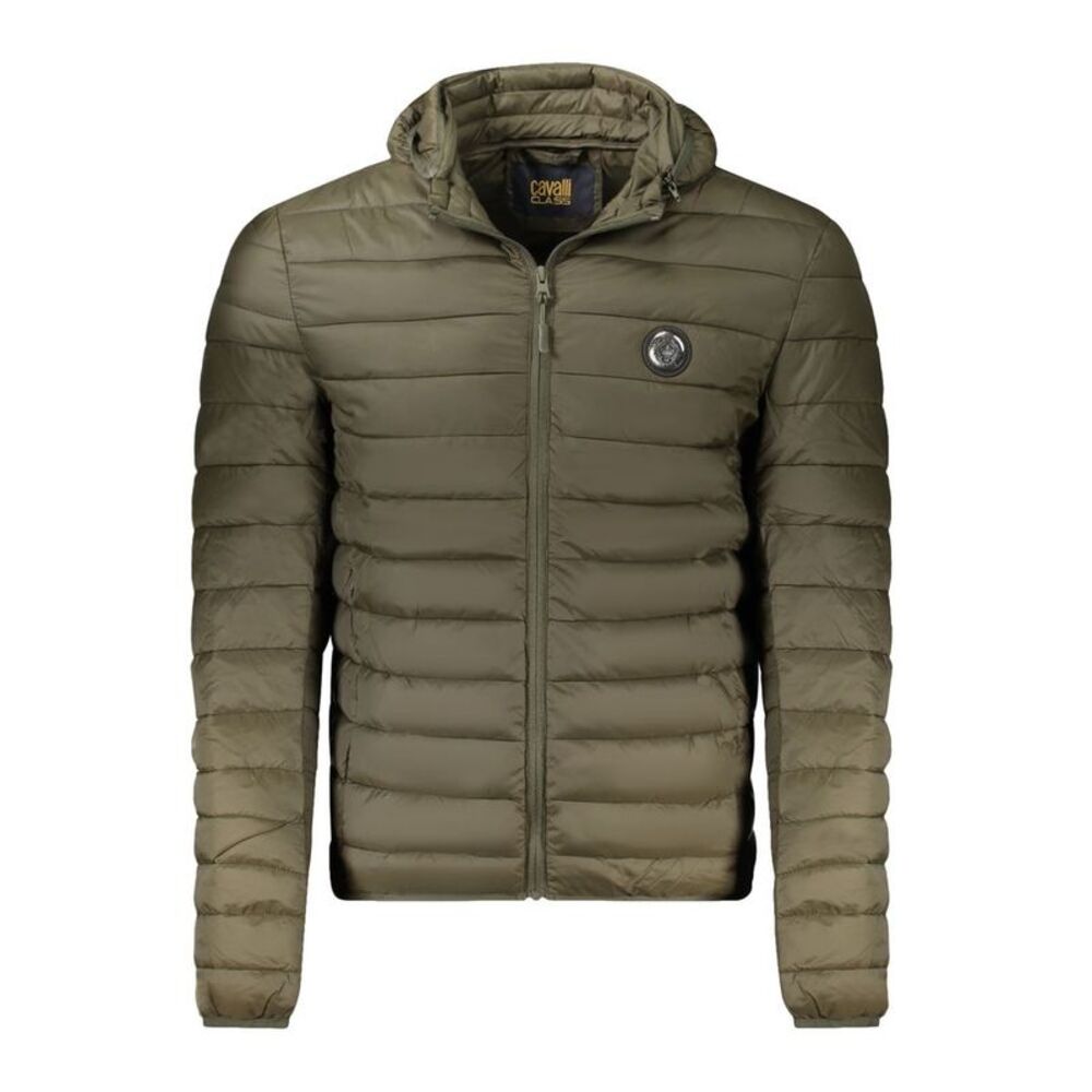 Cavalli Class Green  Polyester Light Men's Jacket